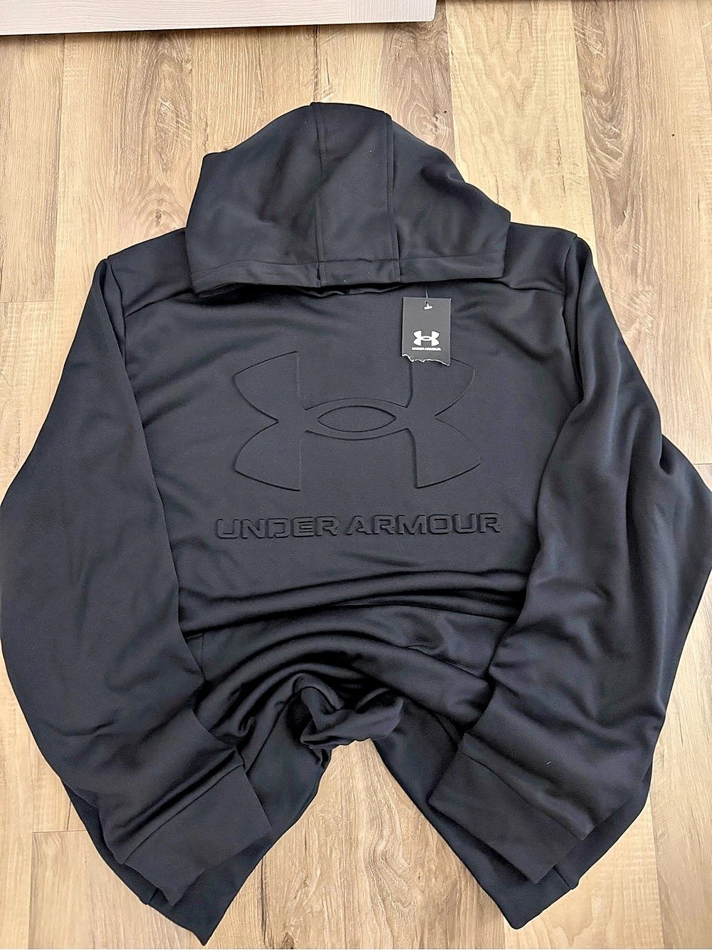 Under Armour AVY Men's Black Hooded Jacket Size 2XL